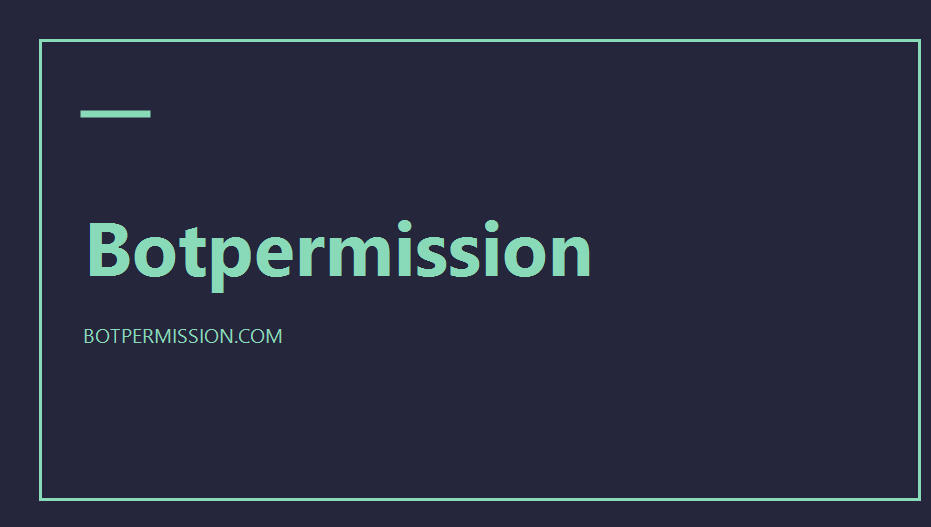 Botpermission.com